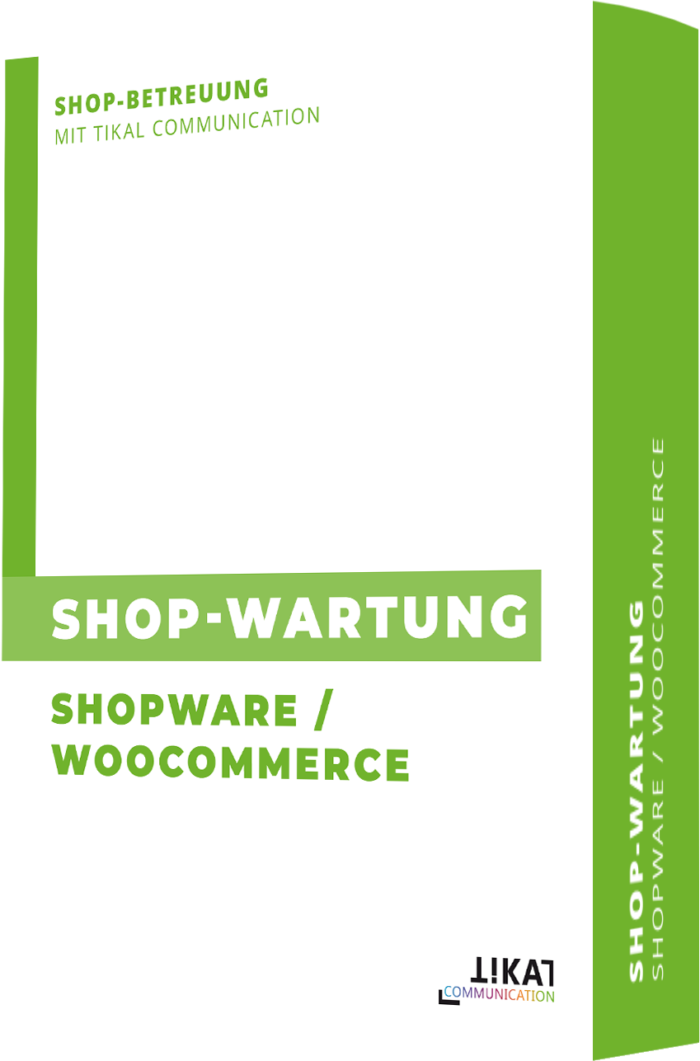 Shop-Wartung Shopware & WooCommerce