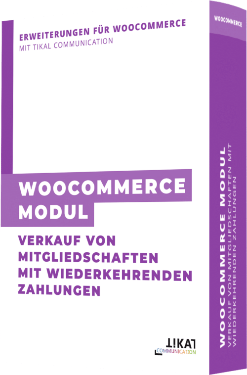 WooCommerce Modul: Verkauf von Mitgliedschaften mit wiederkehrenden Zahlungen